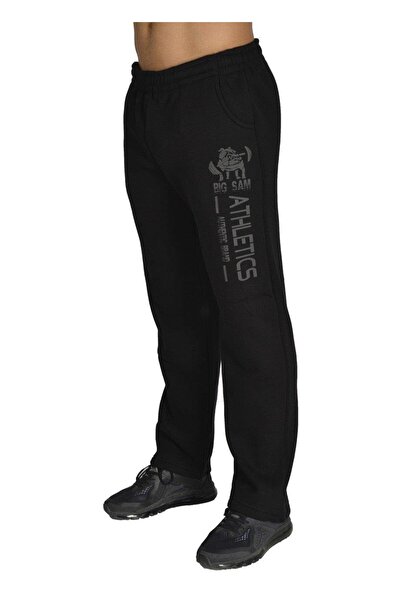 Big Sam Siyah Kışlık Eşofman Altı 1140