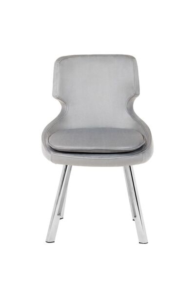 MARKAELZ KROM METAL AYAKLI SALON/MUTFAK SANDALYESİ SELEKULAK (BABYFACE)