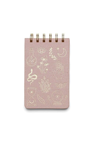 designworks ink Twin Wire Bookcloth Notepad - Mystic Icons Not Defteri