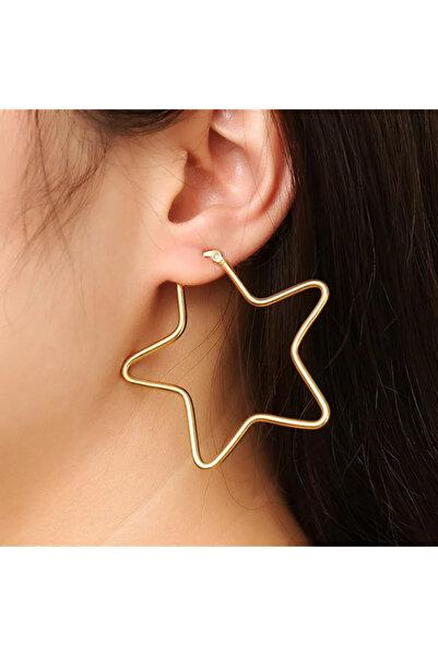 MRK Big Star Clip Earrings