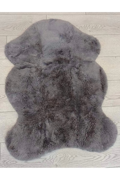 NİVEMESHOME 70x100 см Антрацит Армада Хутро Пост