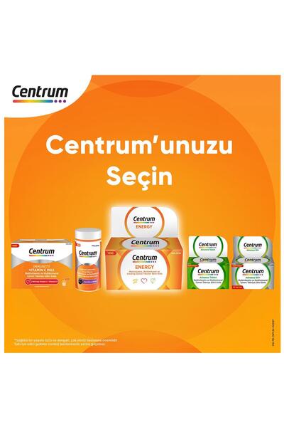 Centrum Energy Multivitamin 30'lu Tablet * 2 Adet+ Hediye Çanta