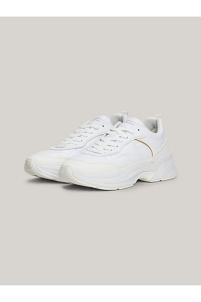 Tommy Hilfiger Ybs Leather Sneaker - Fw0Fw08346 Model Shoes