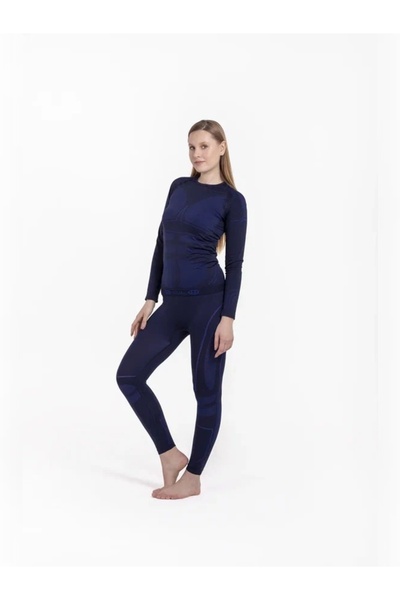 OIL COMPANY Unisex Winter Sportsman - Άνευ ραφής θερμικά εσώρουχα για σκιέρ ποδηλάτης, UV Protekcion - III. Επίπεδο Επαγγελματίας