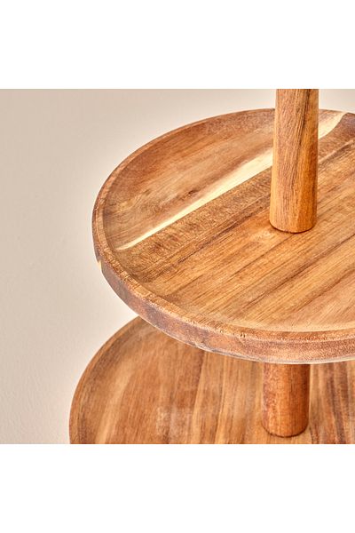 Bella Maison Elara 2-Tier Cookie Holder - Natural