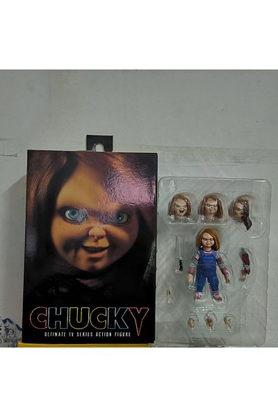Hot Toys C مع صندوق نيكا الرجال الطيبين عيد الميلاد دمية تشاكي لعبة الطفل عروس تشاكي تشاكي النهائي يحصل لو