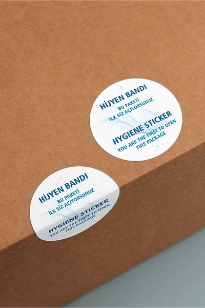 Copyrite Classic Hygiene Sticker - 4.5X4.5 cm Packing