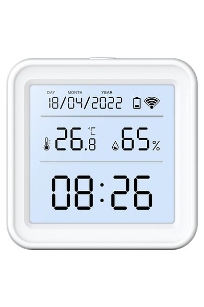 Choice 24 H Version Tuya New WiFi Temperature Humidity Sensor Smart Life Backlight Hygrometer Thermometer S