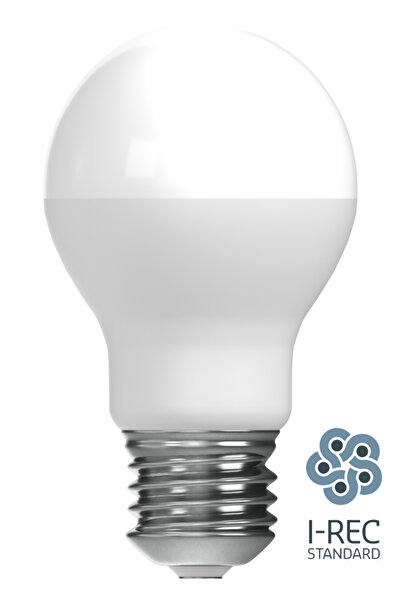 Art&Gift I-REC Sertifikalı Led Ampul E27 9W 850lm Gün Işığı 3200K Day Light Yeşil Enerji