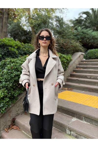 BERİLLE Düşük Kol Kırçıllı Camel Kaban