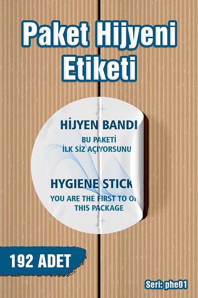 Copyrite Classic Hygiene Sticker - 4.5X4.5 cm Packing