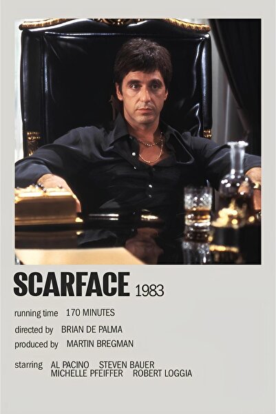 fırsatlar diyarı Scarface Movie  Hd Film Duvar Kağıdı - Kalın Kağıt - Çerçevesiz