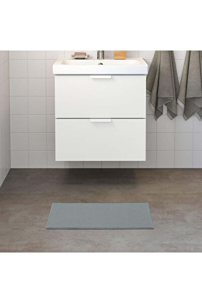 IKEA Fıntsen Bath Mat Gray 40X60 cm 00509786