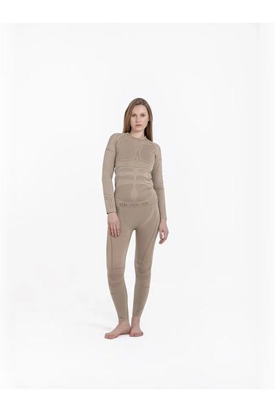 OIL COMPANY Unisex Winter Sportsman - Άνευ ραφής θερμικά εσώρουχα για σκιέρ ποδηλάτης, UV Protekcion - III. Επίπεδο Επαγγελματίας