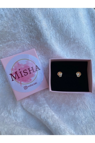 Misha Takı Aksesuar Tweety Çelik Çocuk Küpesi