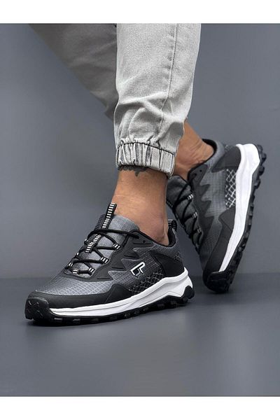homiro Waterproof Fuspeted Faylon Sole Winter Shoes-Smoked