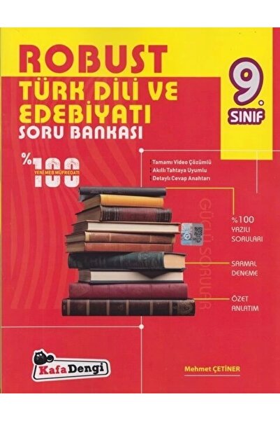Kafa Dengi Yayınları 9. Sınıf Türk Dili Ve Edebiyatı Robust Soru Bankası – Tümü Video Çözümlü