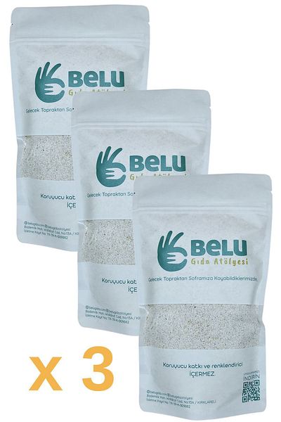 Belu Gıda Atölyesi Oat Flour Set 3 Pack