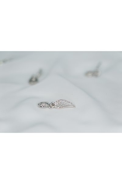 CYB STUDİO Angel Wings Stainless Steel Charm