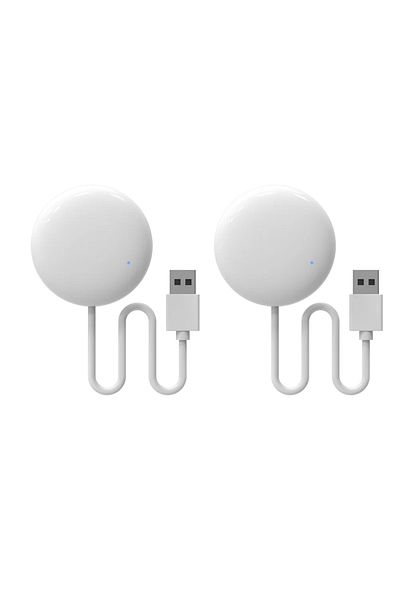 Choice 2 Pack Tuya Wifi Ir Remote For Smart Home App Remote Control For Tv Dvd Aud Ac Remote Works With Ale