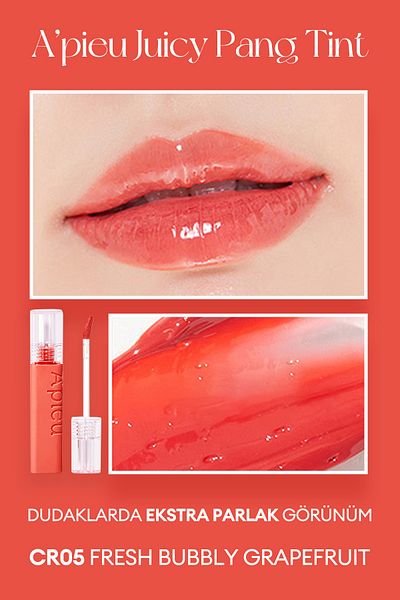 Missha Smooth Looking Everyday Lasting Tint a'Pieu Juicy Pang Tint (Cr05 Fresh Bubbly)