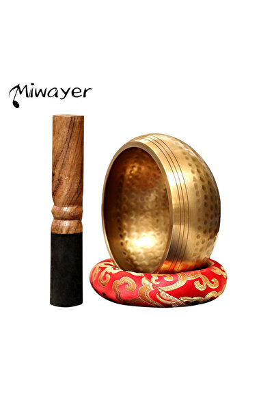 Miwayer Song bowl nepal handmade tibetan buddha sound bowl music yoga copper sound therapy reli...