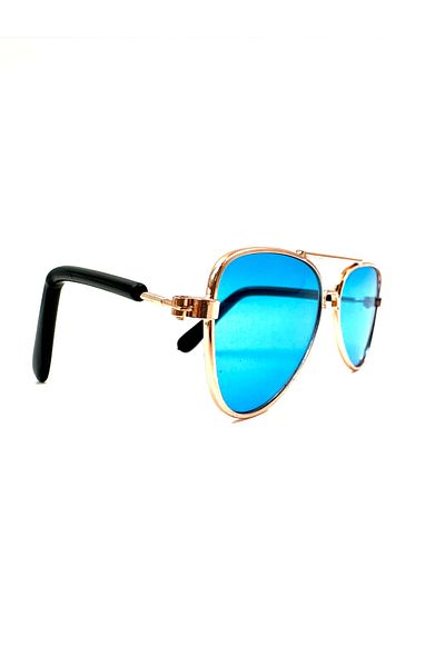 Tasma Market Blue Drop Model Stylish Cat Dog Glasses