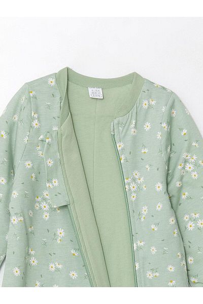 LC Waikiki Lcw Baby Printed Long Sleeve Baby Girl Sleeping Bag