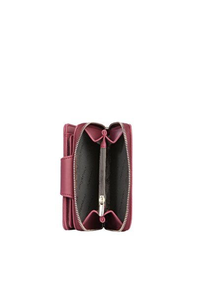 CENGİZ PAKEL Cengiz Pakel Küçük Boy Kadın Cüzdan/Portföy – 65386 - Mürdüm