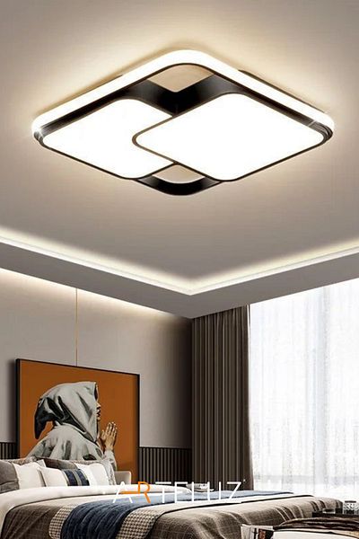 ARTELUZ Double Square Model Modern Plafonier Chandelier (50X50 cm)
