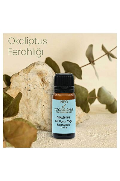 NPO Yogaroma Derin Nefes Ferahlatıcı Aromaterapi 10 Ml Saf Ve Doğal Okaliptus...