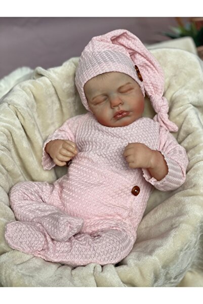 Choice ملابس وردية دمى لولو توينز بيبي ريبورن 48 سم بشعر مطلي مصنوعة يدويًا و...