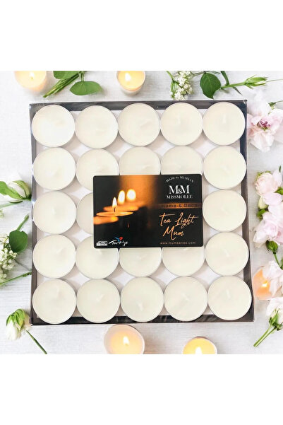 EYSA HOME 32'li Beyaz Tealight Mum