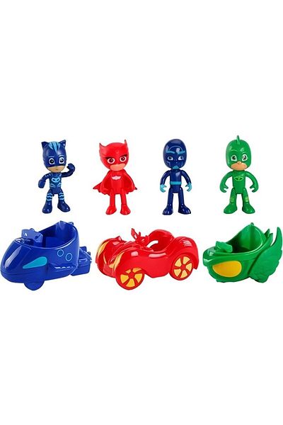 PJMASKS 4th Figure 7 Piece Figure Set New Series