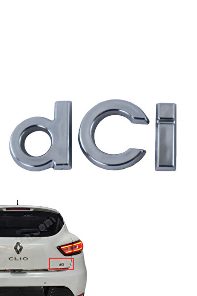 MEF Megane 3 Fluence Clio 4 Dci Arka Bagaj Yazı