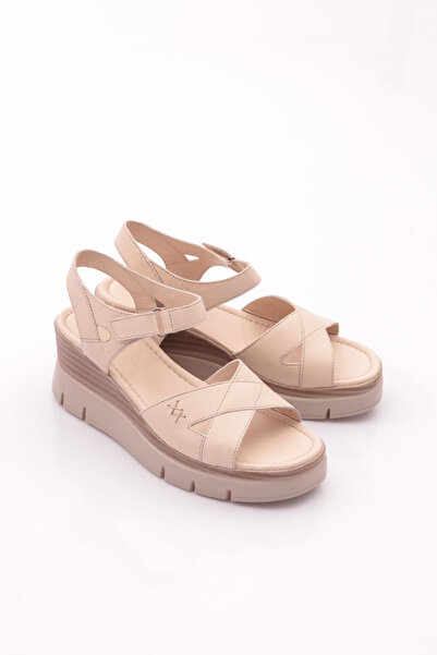 DGN 23740-23740 Kadin Kalin Taban Sandalet