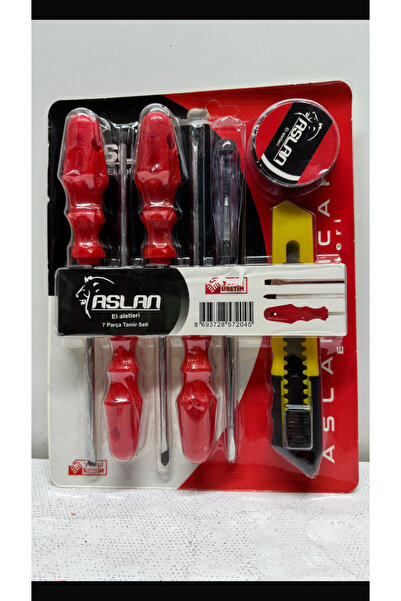 Aslan 7 parça tamir seti