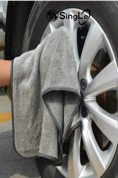 Single Mikrofiber Oto Kurulama Bezi Büyük Boy 50/70 Cm