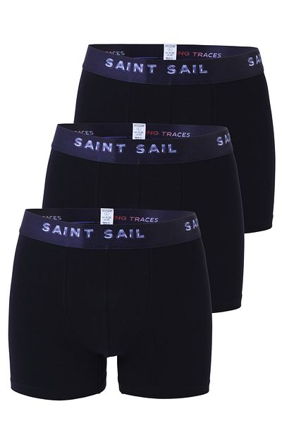 Saint Sail Cotton Lycra Flexible Fabric Printed Colorful Patterned Set of 3 Men's Boxers