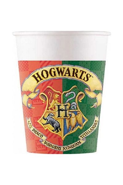 Acar Süs Harry Potter Hogwarts Glasses 8 Pieces