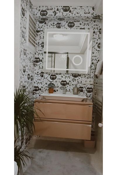Bigaimaj Capac pentru frigider și mașină de spălat vase cu folie și model de pisici