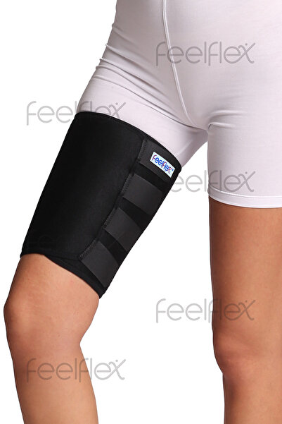 Feelflex Ayarlanabilir Üst Baldırlık, Üst Baldır Kompresyon Bandajı, Sıcak Tu...