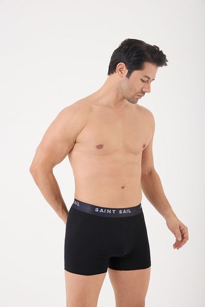 Saint Sail Cotton Lycra Flexible Fabric Printed Colorful Patterned Set of 3 Men's Boxers