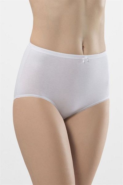 TÜREN Λευκό Lycra Γυναικείο Εσωρούχο 281 - Συσκευασία των 2