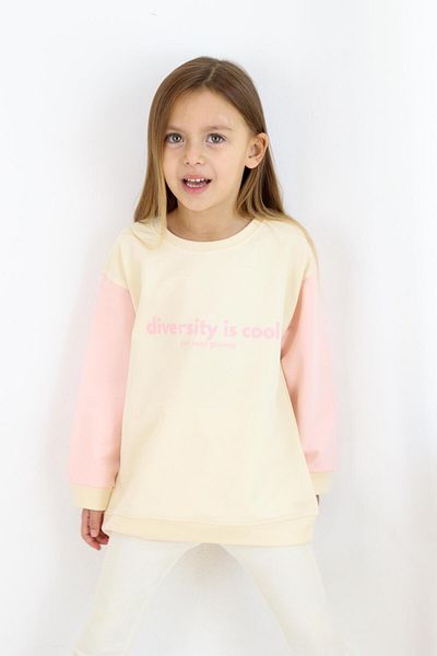 MiaBaby Унисекс суитшърт с щампа Diversity