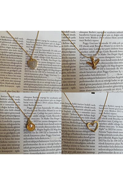 Fiamoss Gold Necklace Set - Set of 4 Necklaces