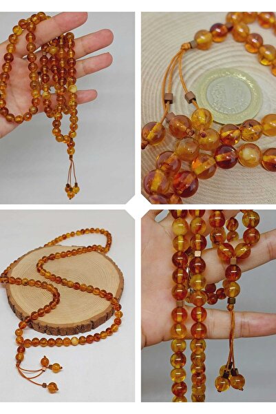 Yasamtohumu Amber Stone Rosary 99'Luk 8mm (23475)