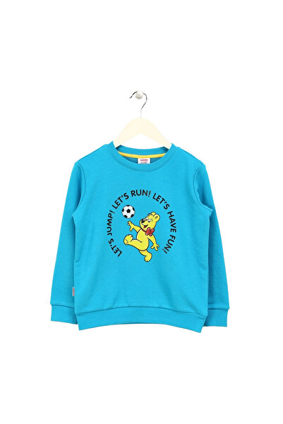Haribo Boy's Blue Sweatshirt Boy's Sweatshirt Hrbtxt305-Trq