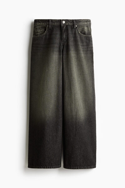 H&M Baggy Wide Low Jeans