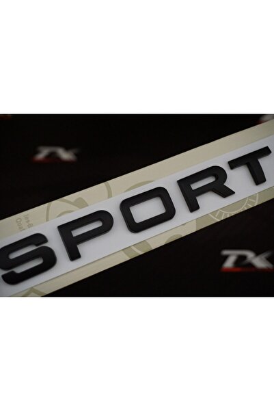 Generic Brand شعار حروف صندوق السيارة Land Rover Range Rover Sport باللون الأ...